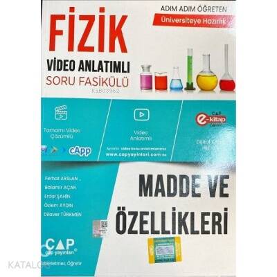 Üniv. Haz Fizik Ka-Sb Madde Ve Özellikleri - 2023 - 1