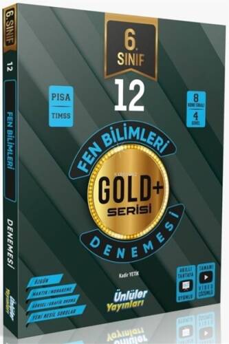 Ünlüler Karması 6. Sınıf Fen Bilimleri 12 Deneme - 1