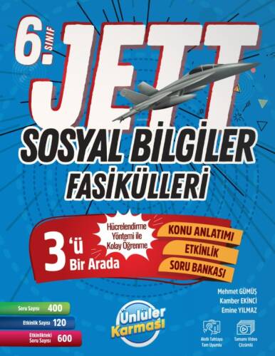 Ünlüler Karması Yayınları 6. Sınıf Jett Sosyal Bilgiler Fasikülleri Soru Bankası - 1