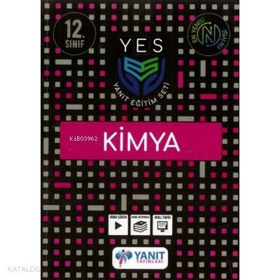 Yanıt Yayınları 12. Sınıf Kimya Yes Eğitim Seti - 1