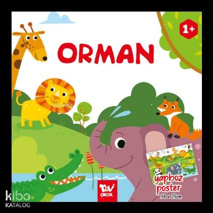 Yapboz Poster Kitap Orman - 1
