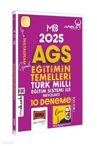 Yargı Yayınları 2025 MEB-AGS Eğitimin Temelleri Türk Milli Eğitim Sistemi ile Mevzuatı 10 Deneme - 1