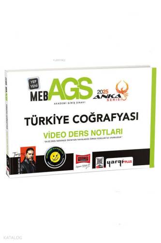 Yargı Yayınları MEB-AGS Anka Serisi Türkiye Coğrafyası Video Ders Notları - 1