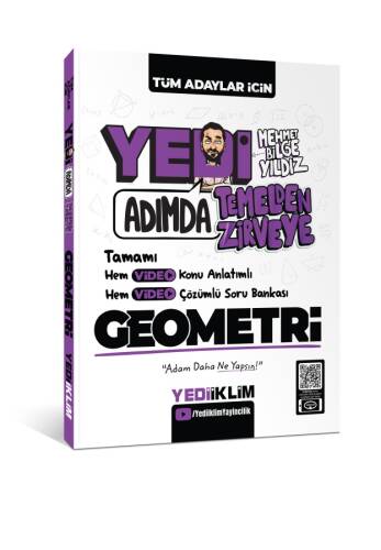 Yedi Adımda Temelden Zirveye Geometri Video ;Konu Anlatımlı Video Çözümlü Soru Bankası - 1