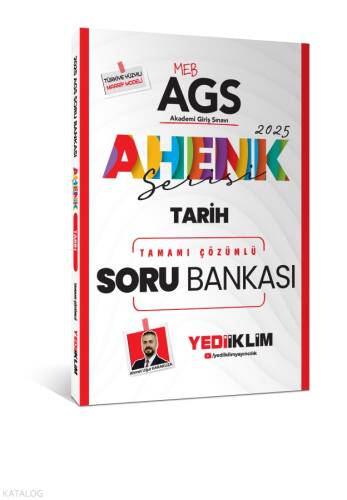 Yediiklim Yayınları 2025 MEB AGS Ahenk Serisi Tarih Tamamı Çözümlü Soru Bankası - 1