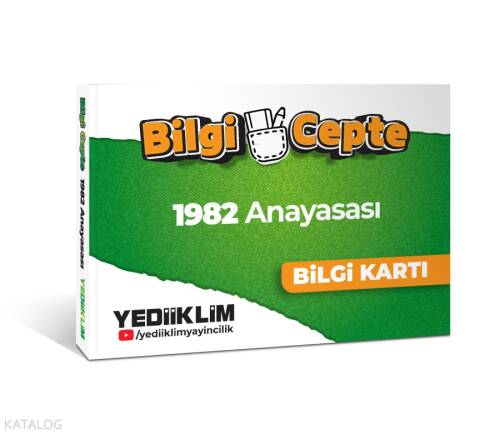 Yediiklim Yayınları Bilgi Cepte 1982 Anayasası Bilgi Kartı (Soru-Cevap) - 1