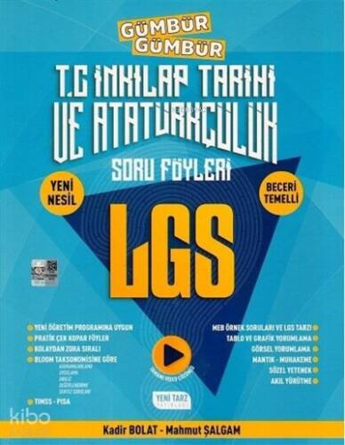 Yeni Tarz Yayınları 8.Sınıf Yeni Tarz S.B. İnkılap Tarihi - 2021 - 1