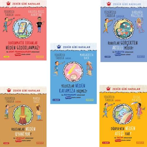 Zehir Gibi Kafalar Seti (5 Kitap) - 1