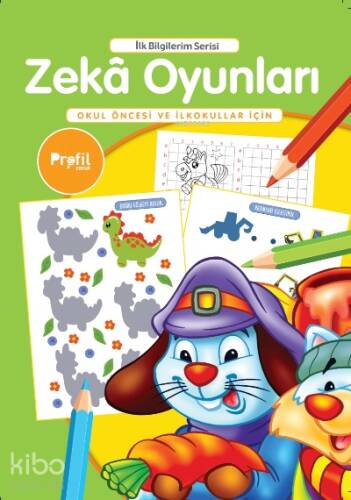 Zeka Oyunları;Okul Öncesi ve İlkokullar İçin - 1