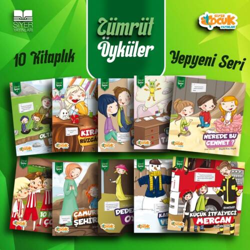 Zümrüt Öyküler Serisi 10 Kitap - 1